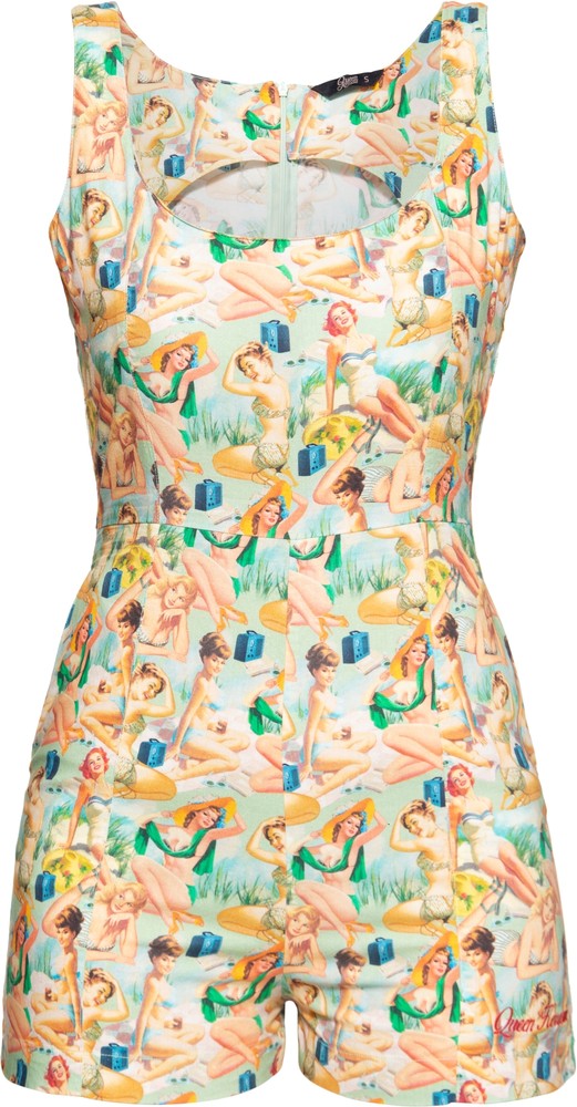 QueenKerosinJumpsuitQKU28004Mehrfarbig