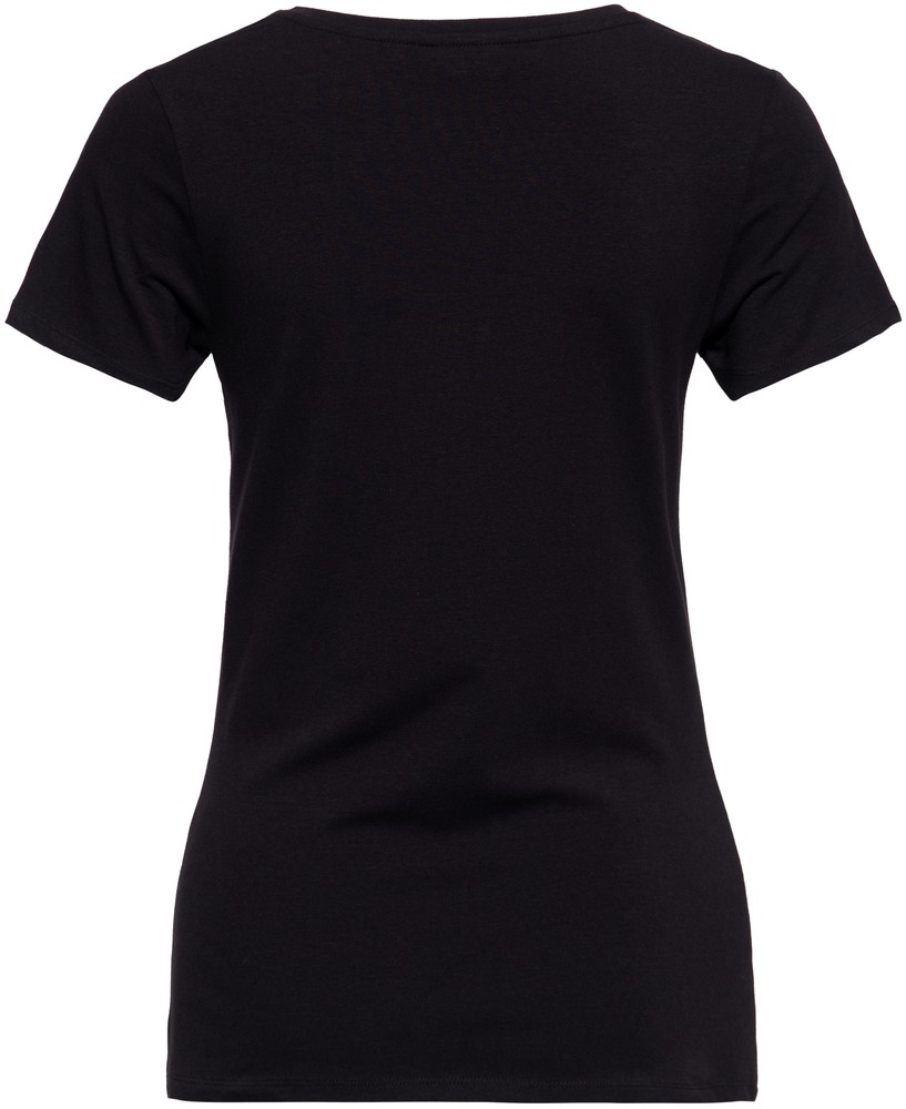 QueenKerosinBasicT-ShirtQKI11002Schwarz