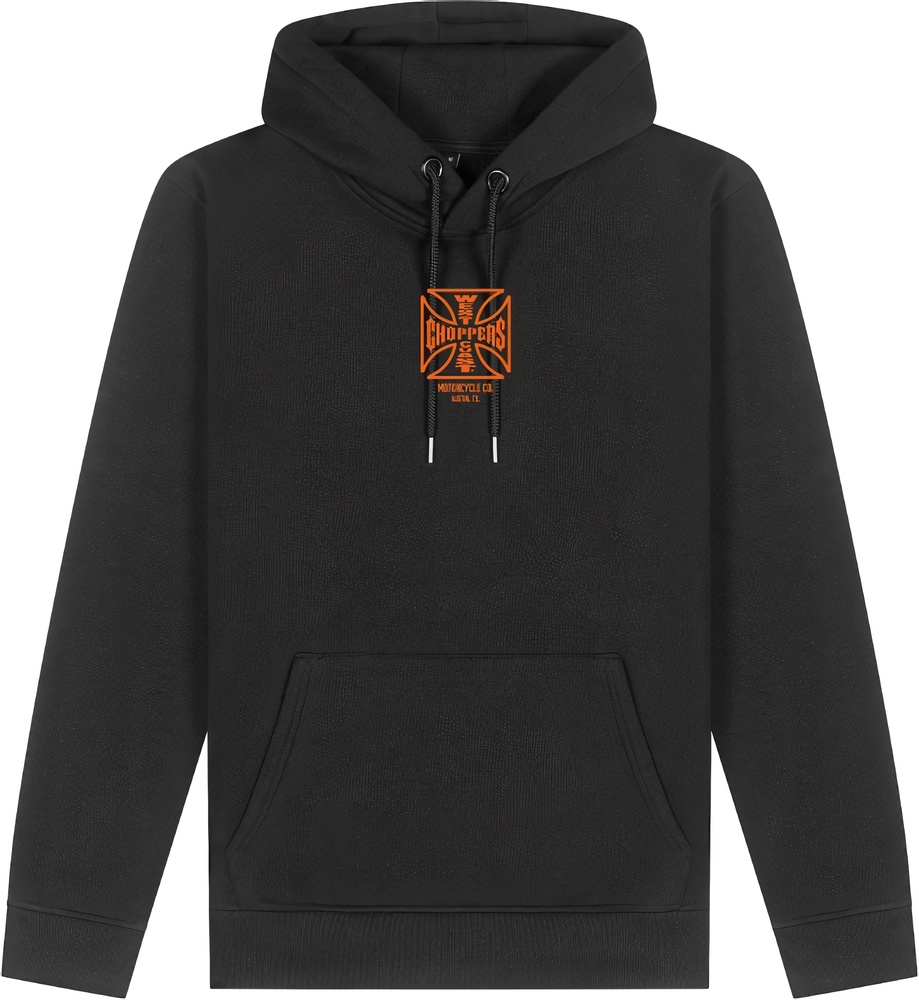 WCCWestCoastChoppersHoodieZipAtxCrossHoodyWCCHD231ZW