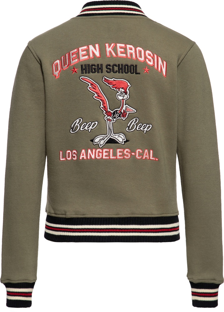 QueenKerosinDamenCollegeSweatJackeQHighSchoolQKU44002