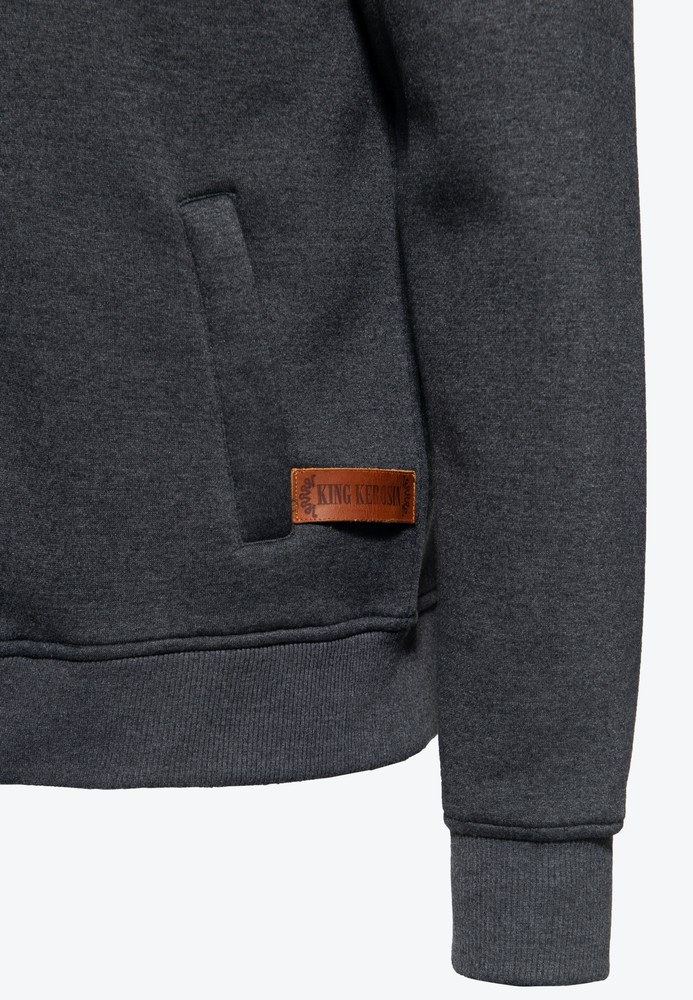 KingKerosinOutdoorSweatjackeKKI110012Grau