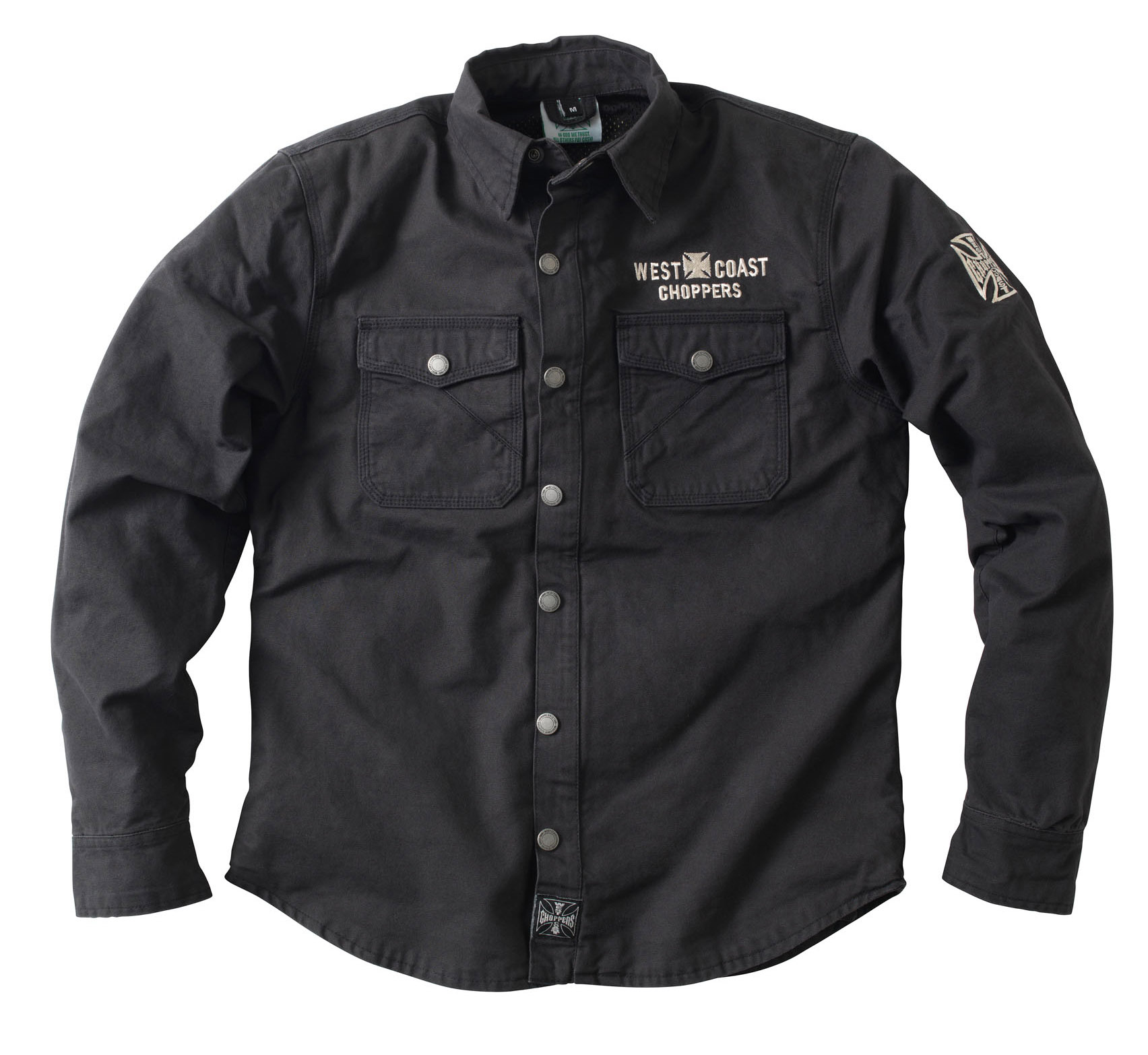 WCCWestCoastChoppersRidingShirtForgedRidingShirt