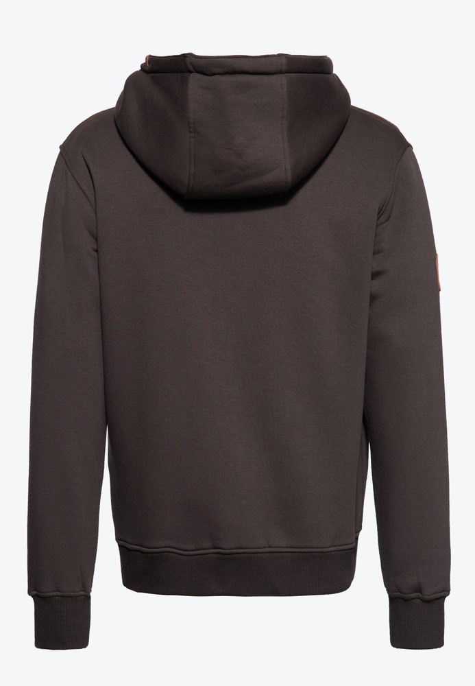 KingKerosinOutdoorSweatjackeKKI110025Braun