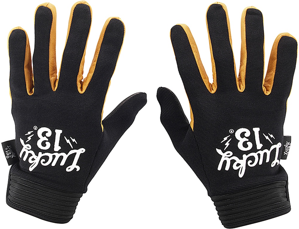 Lucky13LederhandschuheL13ShockerGloves-BlCgBlack