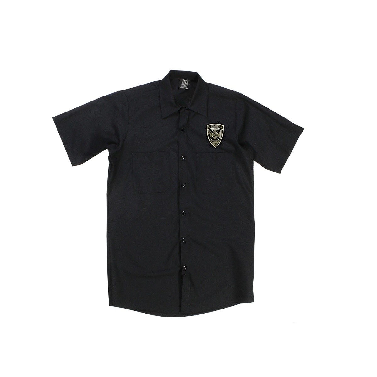 WCCWestCoastChoppersHemdHellRaisersWorkshirtBlacklack
