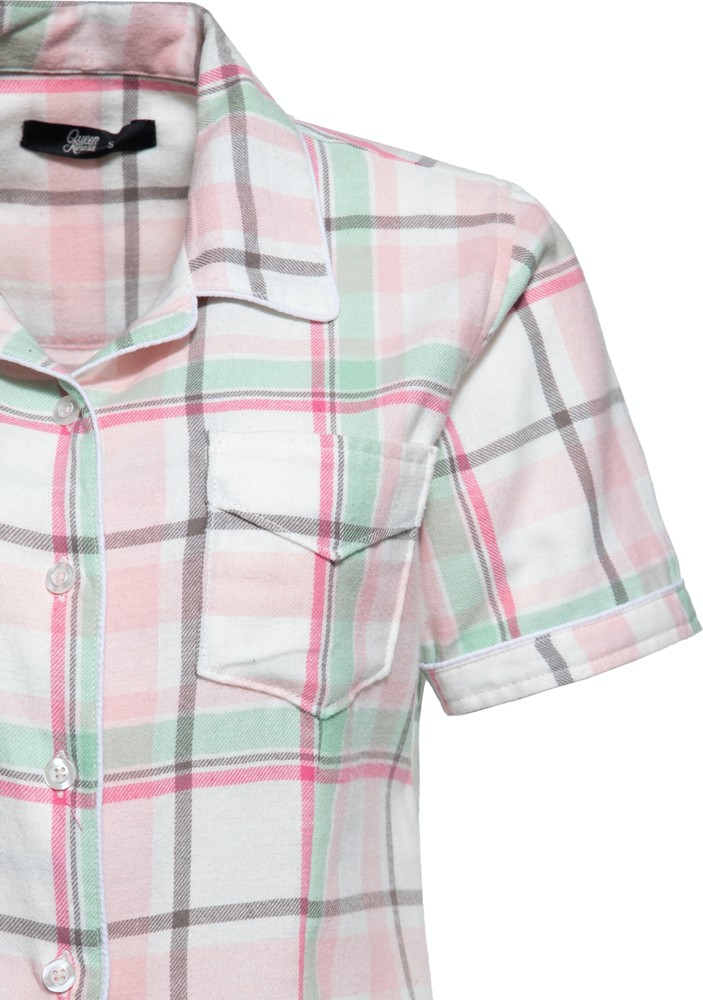 QueenKerosinDamenHemdbluse