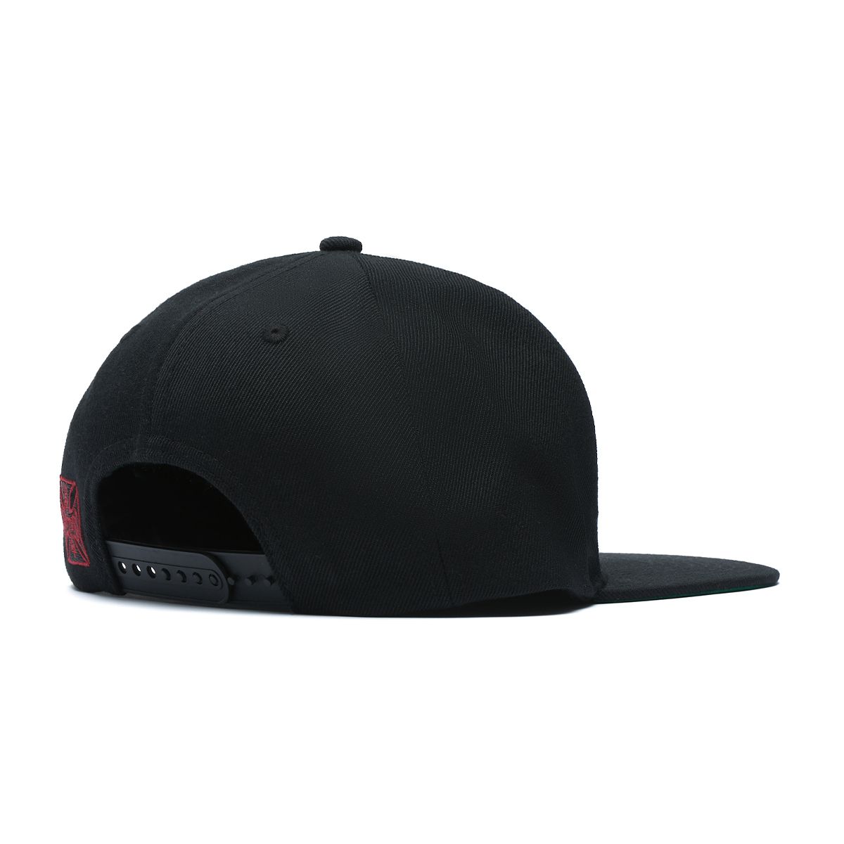 WCCWestCoastChoppersCapRedCrossFlatbill-Snapback