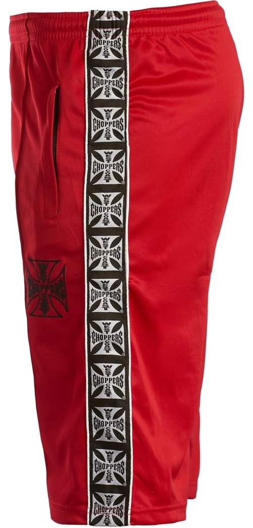 WCCWestCoastChoppersShortTraningshoseRed-S