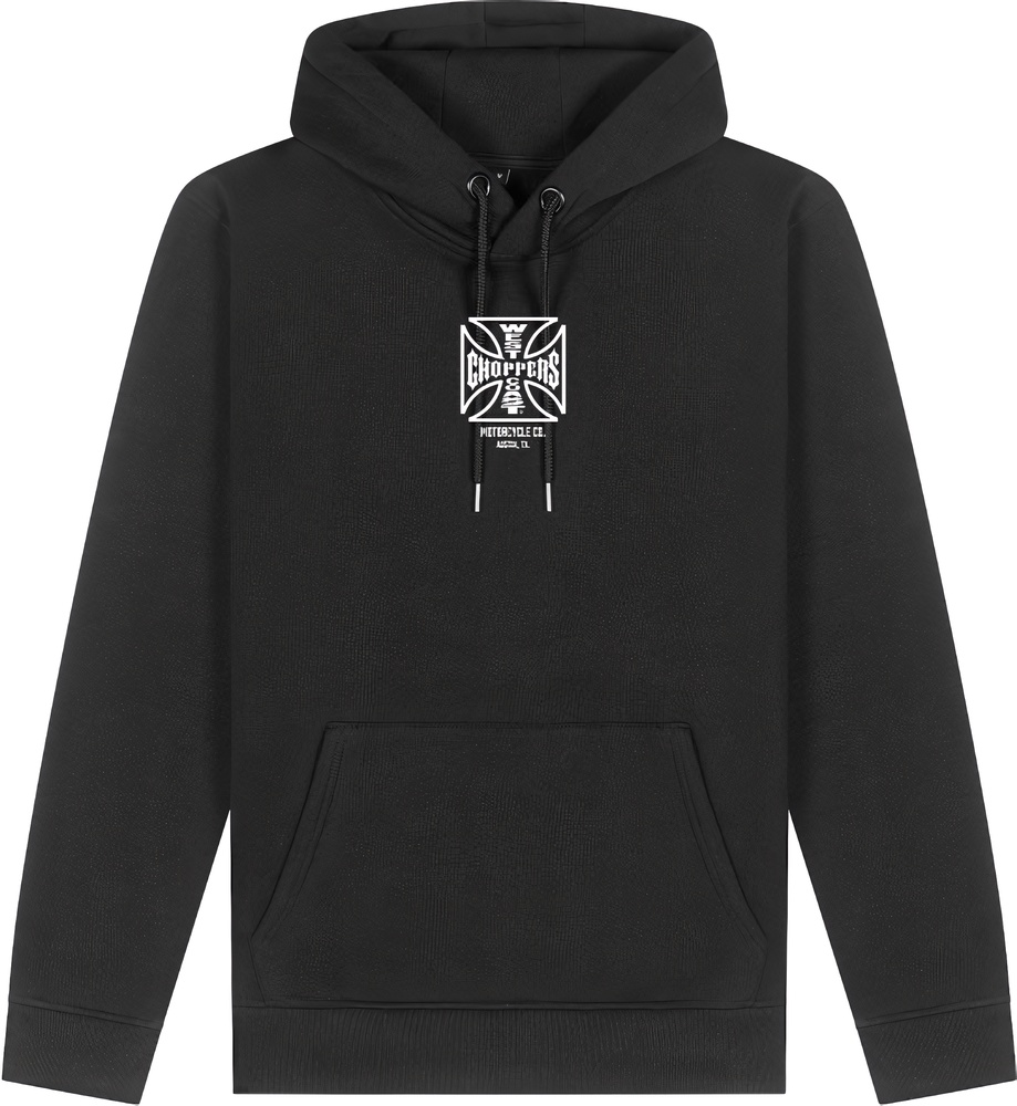WCCWestCoastChoppersHoodieZipAtxCrossHoodyWCCHD233ZW