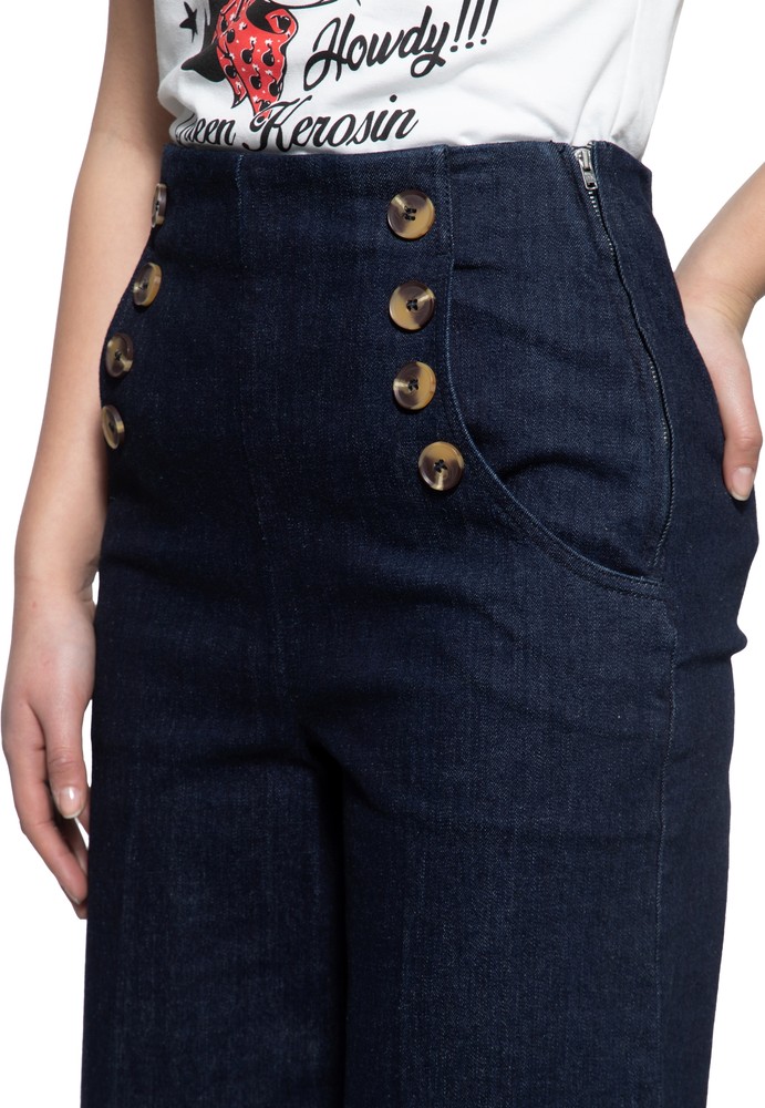 QueenKerosinDamenCapriJeans