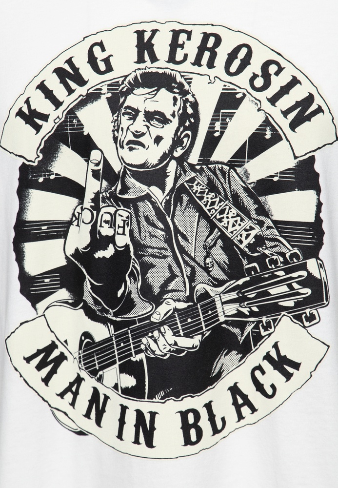KingKerosinT-ShirtClassicManInBlackKKU41066OffWhite-S