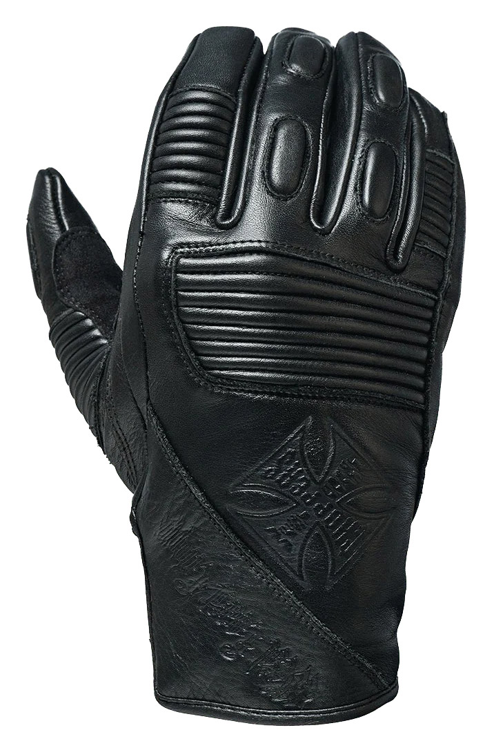 WCCWestCoastChoppersMotorradLederHandschuhBFUBlack