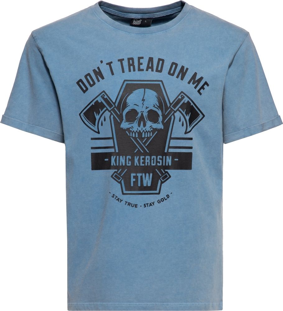 KingKerosinT-ShirtOilwashedDontTreadOnMeKKU41061