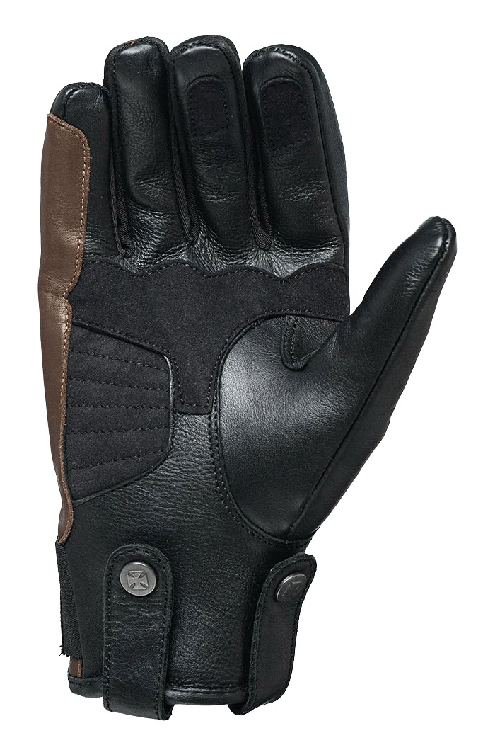 WCCWestCoastChoppersMotorradLederHandschuhGrungeTobaccoBrown