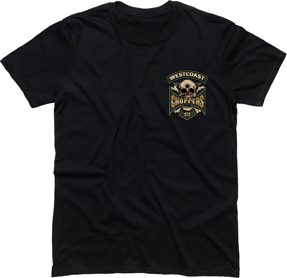 WestCoastChoppersHerrenT-ShirtHipsterHuntersT-ShirtBlack