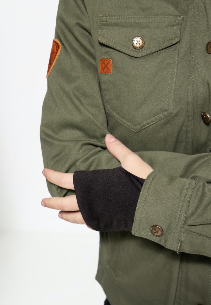 QueenKerosinOutdoorFunktionshemdQKI110012Olivgrn