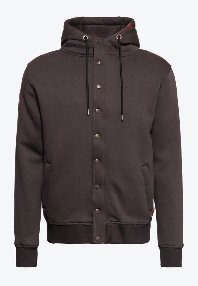 KingKerosinOutdoorSweatjackeKKI110025Braun
