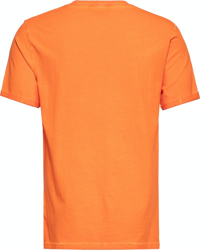 KingKerosinSacredWheelOilWashedT-ShirtOrange