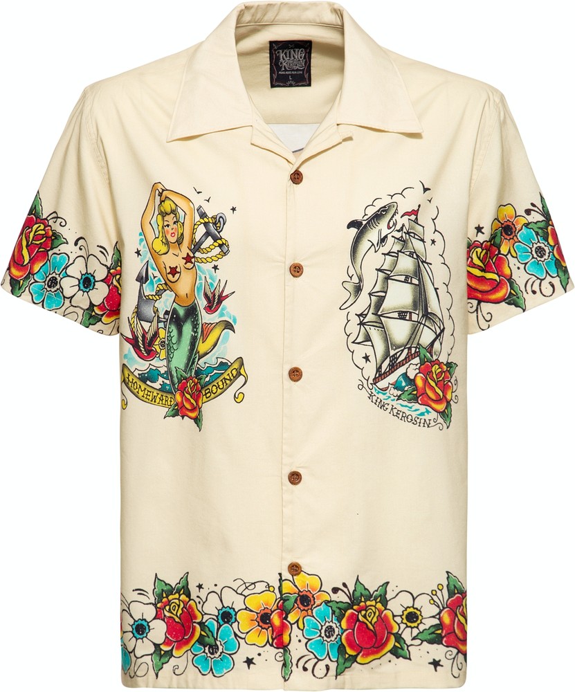 KingKerosinHemdKKU25007Beige