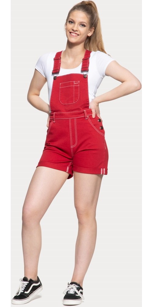 QueenKerosinDamenDenimLatz-Shorts