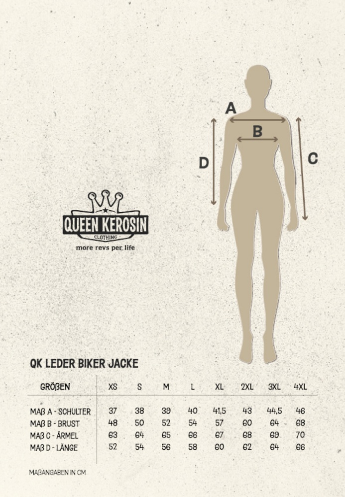 QueenKerosinDamenMarlonJackeMitLeoLinningQKU49001