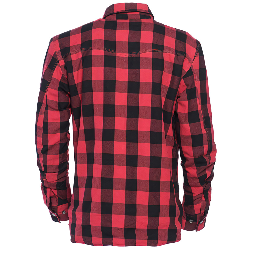 WCCWestCoastChoppersMotorradHemdDominatorLumberjackRed