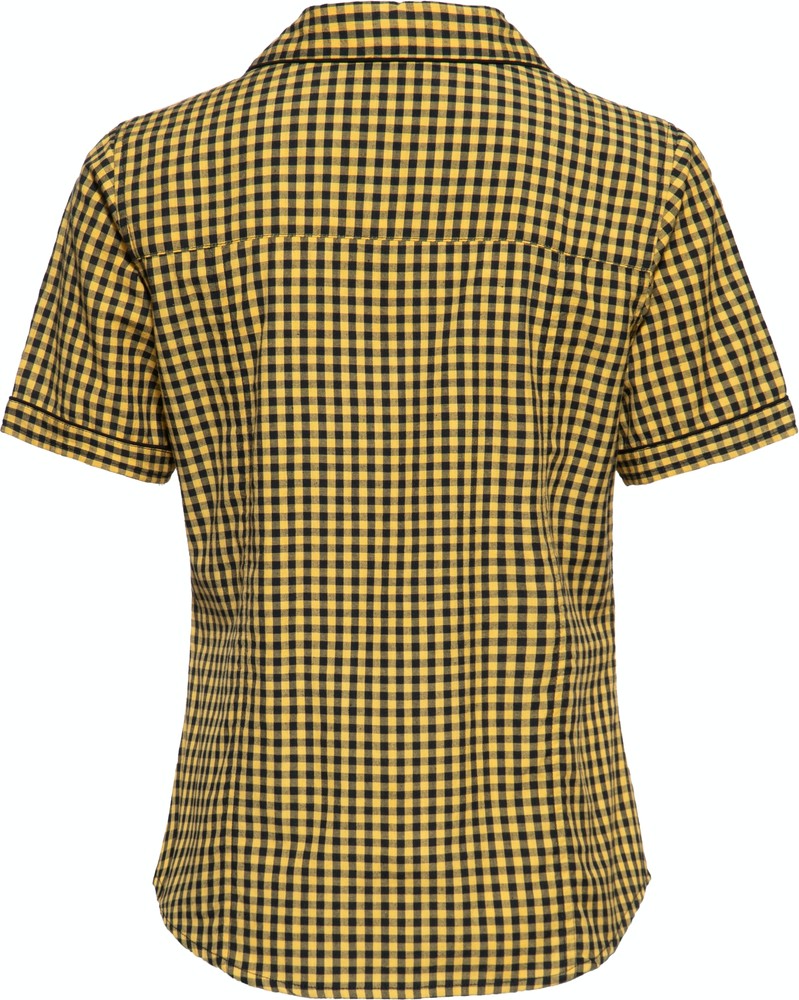 QueenKerosinDamenRetroHemdbluseGelb-3XL