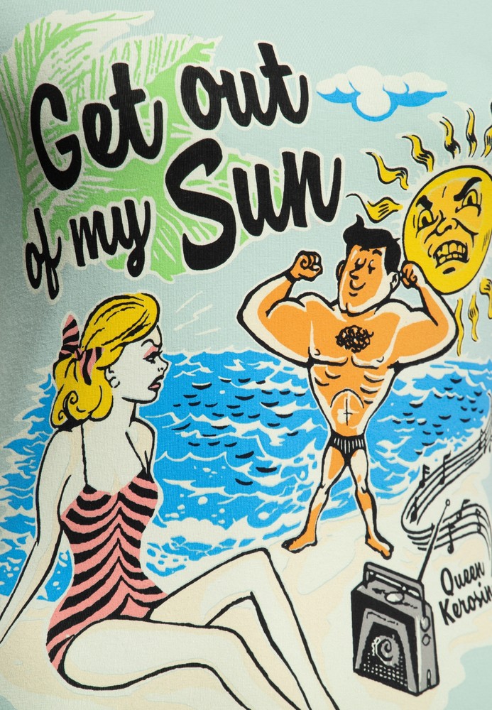 QueenKerosinDamenClassicT-ShirtGetoutofmysun