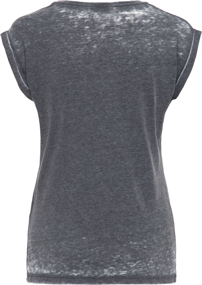 QueenKerosinDamenEnzymwashT-ShirtHeartbreakGarageQKI41014