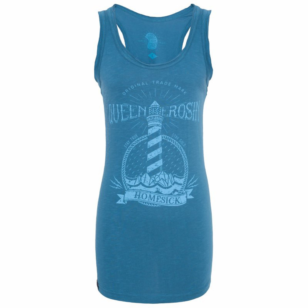 KingKerosinFemaleShirtHomesickLongtopBlue