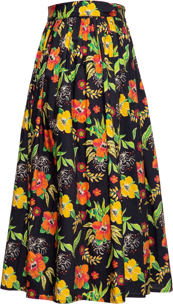 QueenKerosinSwingWickelrockmittropischemAll-Over-PrintQKU27001Mehrfarbig