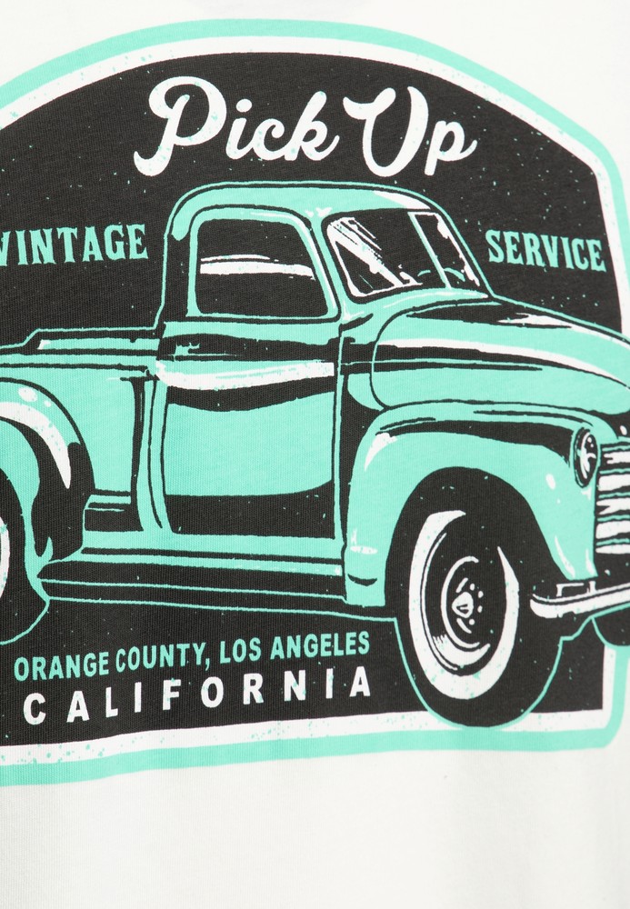 KingKerosinPickUpPrintT-ShirtWei