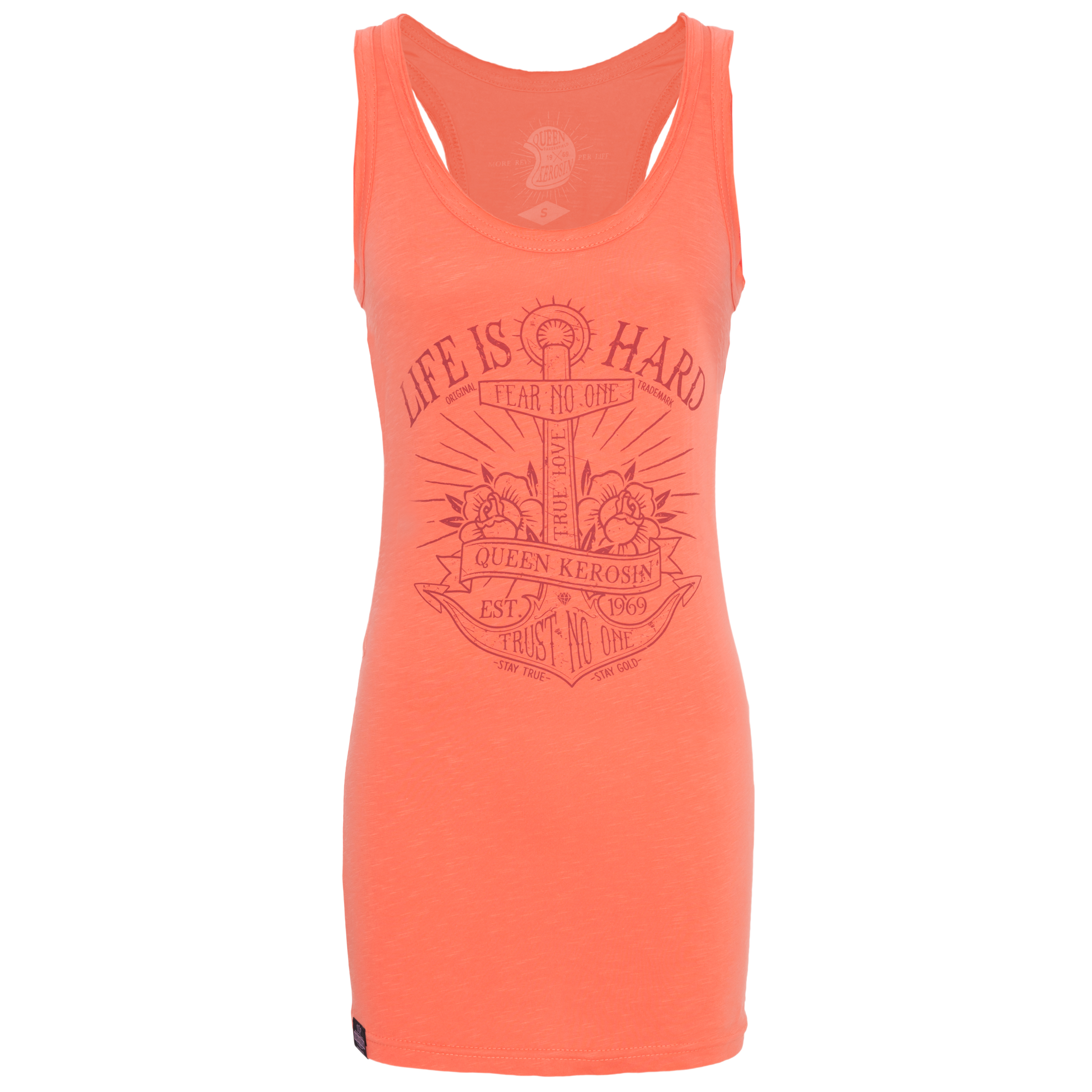 KingKerosinFemaleShirtLifeisHardLongtopGrape