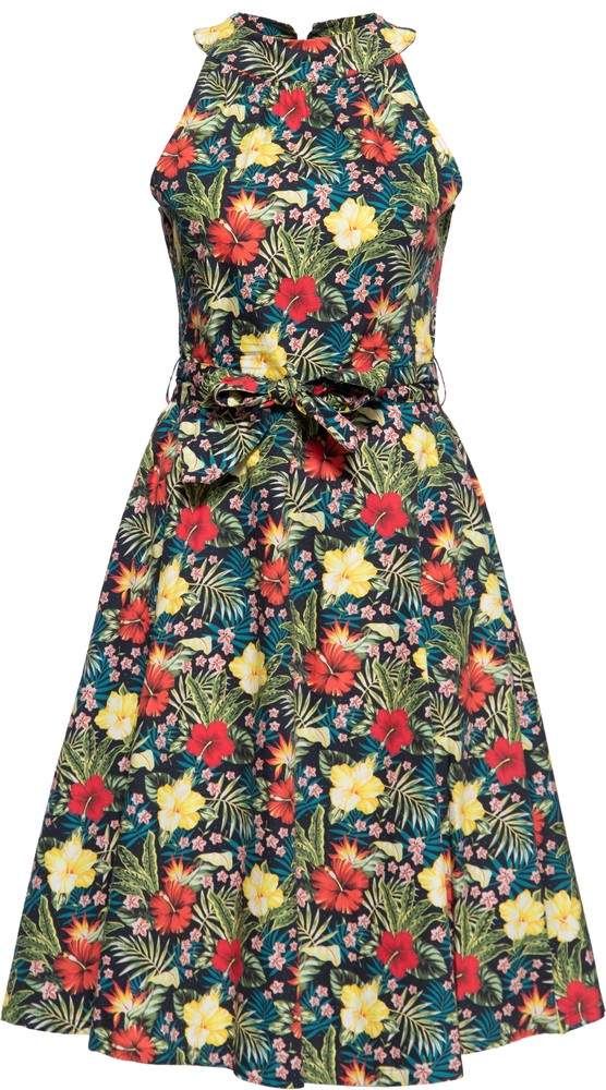 QueenKerosinDamenSwingKleid