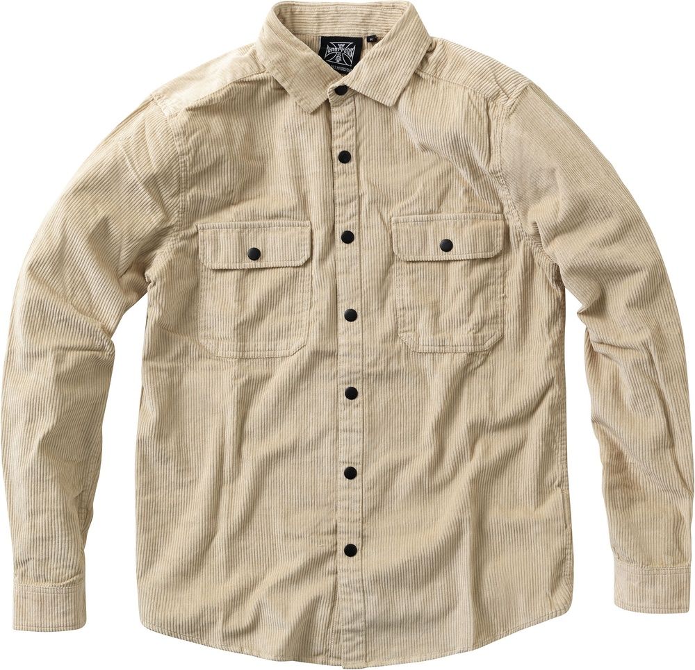 WCCWestCoastChoppersHerrenHemdHillCountryCordShirtWCCWS159BG