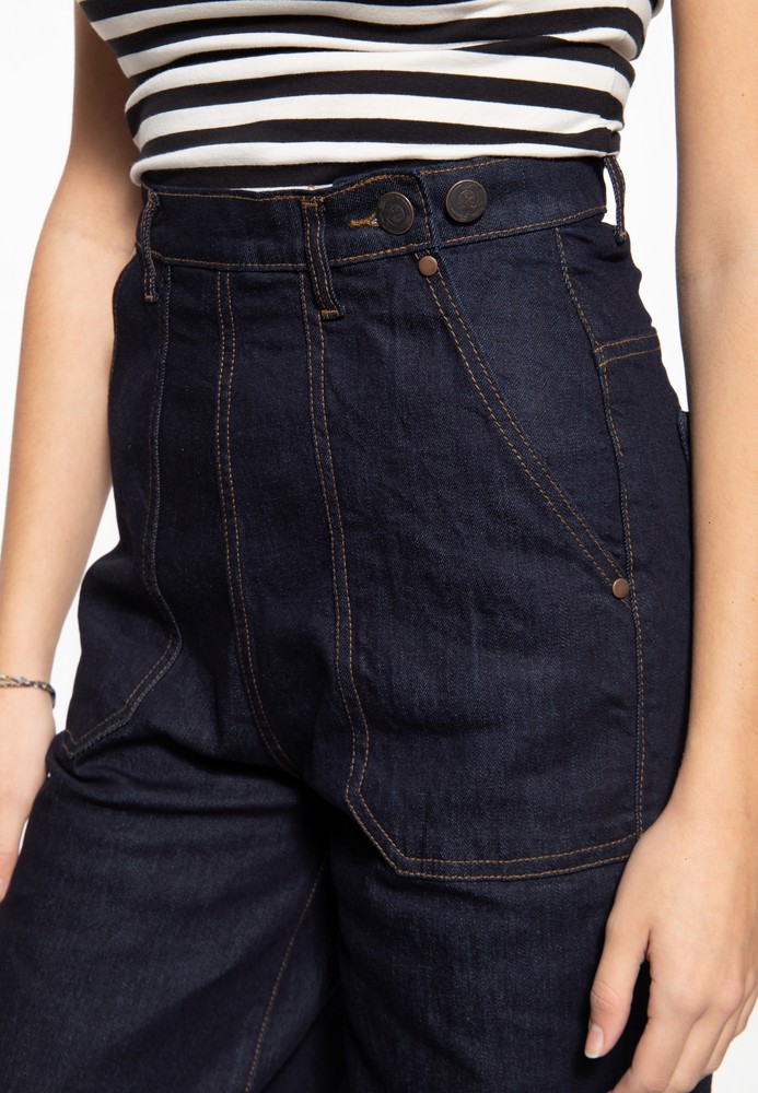 QueenKerosinDamenFlaredJeans