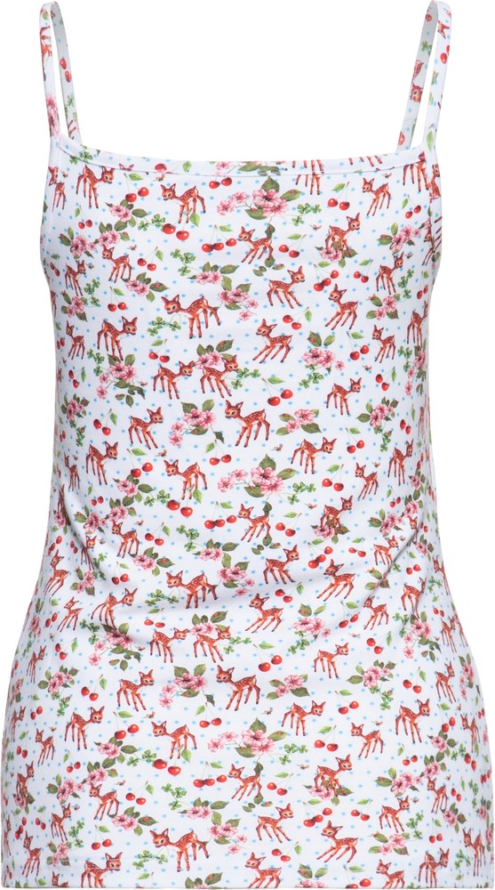 QueenKerosinDamenDeerTopOffwhite