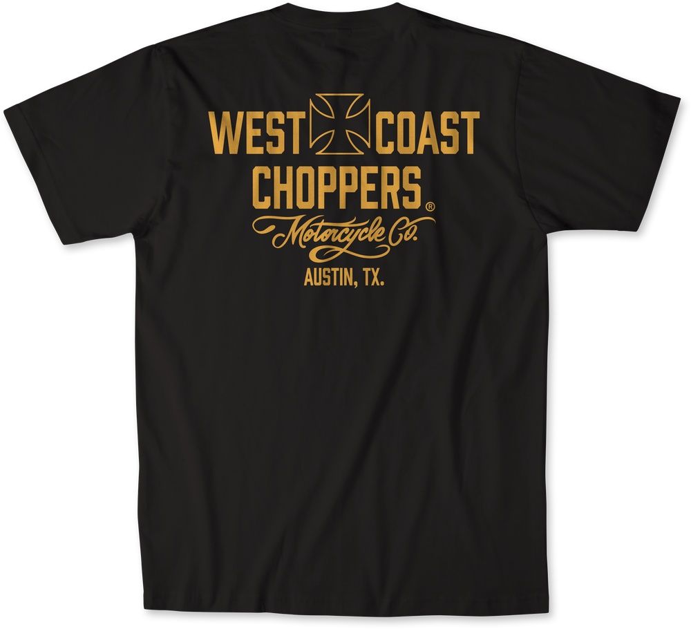 WCCWestCoastChoppersHerrenT-ShirtMotorcycleTeeWCCTS132780ZW