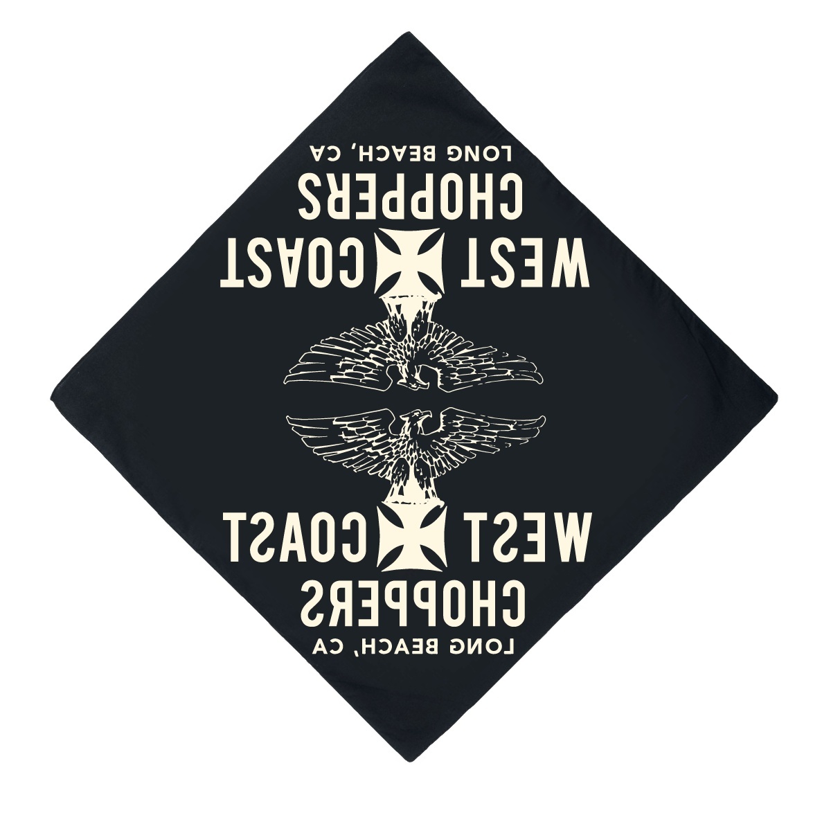 WCCWestCoastChoppersBandanaEagle