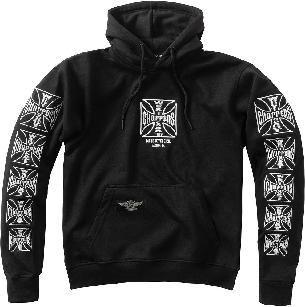 WCCWestCoastChoppersHoodieDominatorHoodyWCCHD225ZW