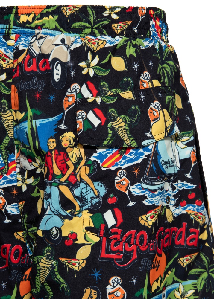 KingKerosinAopBadehoseKKU411052Black-XS