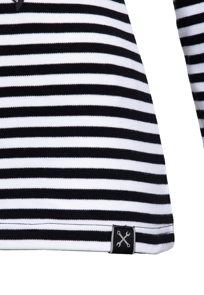 QueenKerosinBasicLangarmshirtQKI22004Schwarz