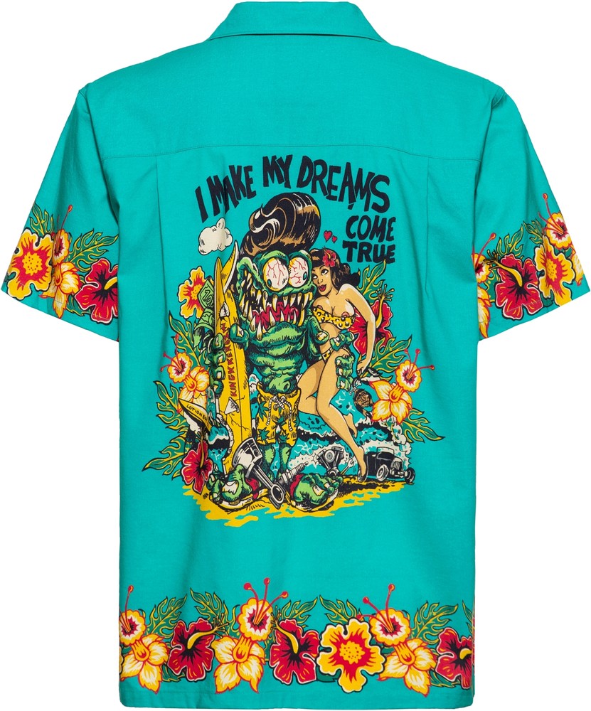 KingKerosinHemdKKU25006Trkis