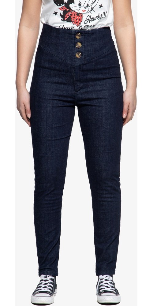 QueenKerosinDamenHighWaistJeanshose