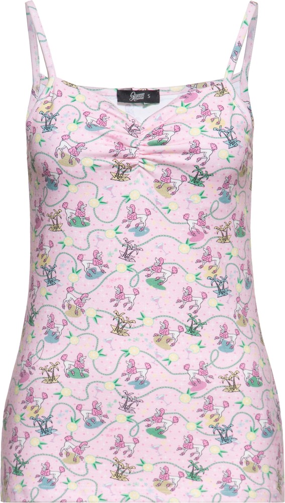 QueenKerosinDamenPoodleTopPink