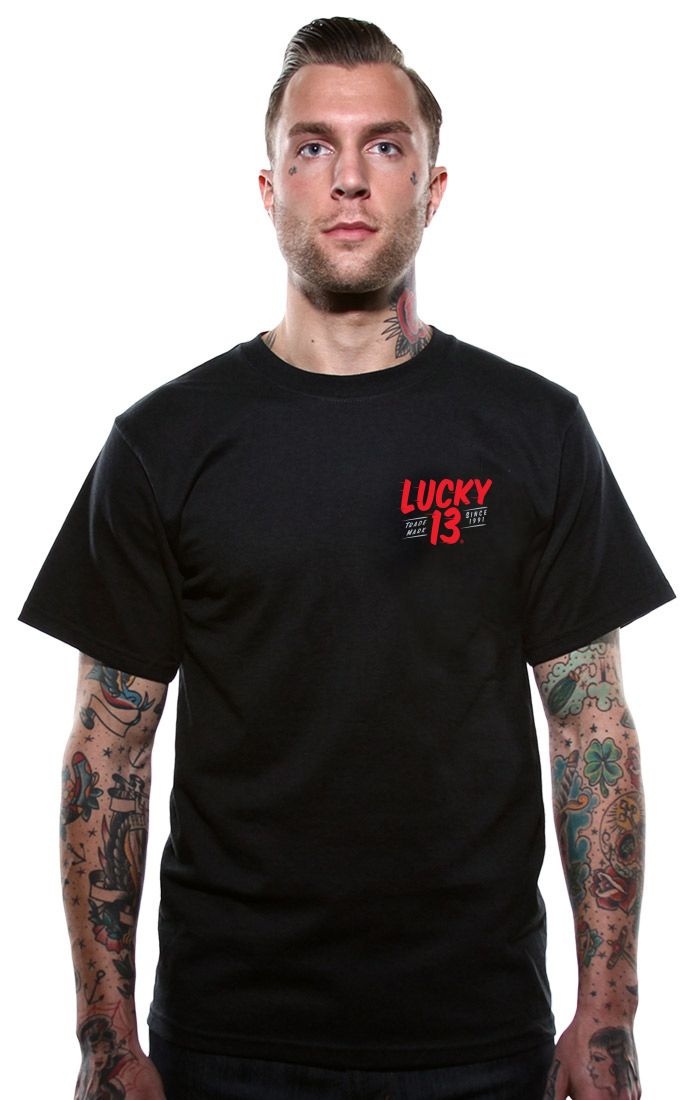 Lucky13T-ShirtLolaBlack