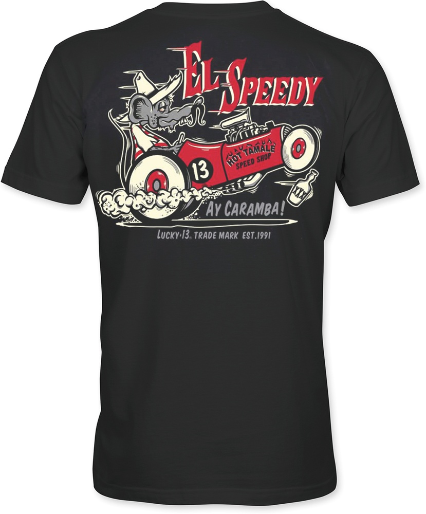 Lucky13HerrenT-ShirtElSpeedyTeeL13TS000082ZW