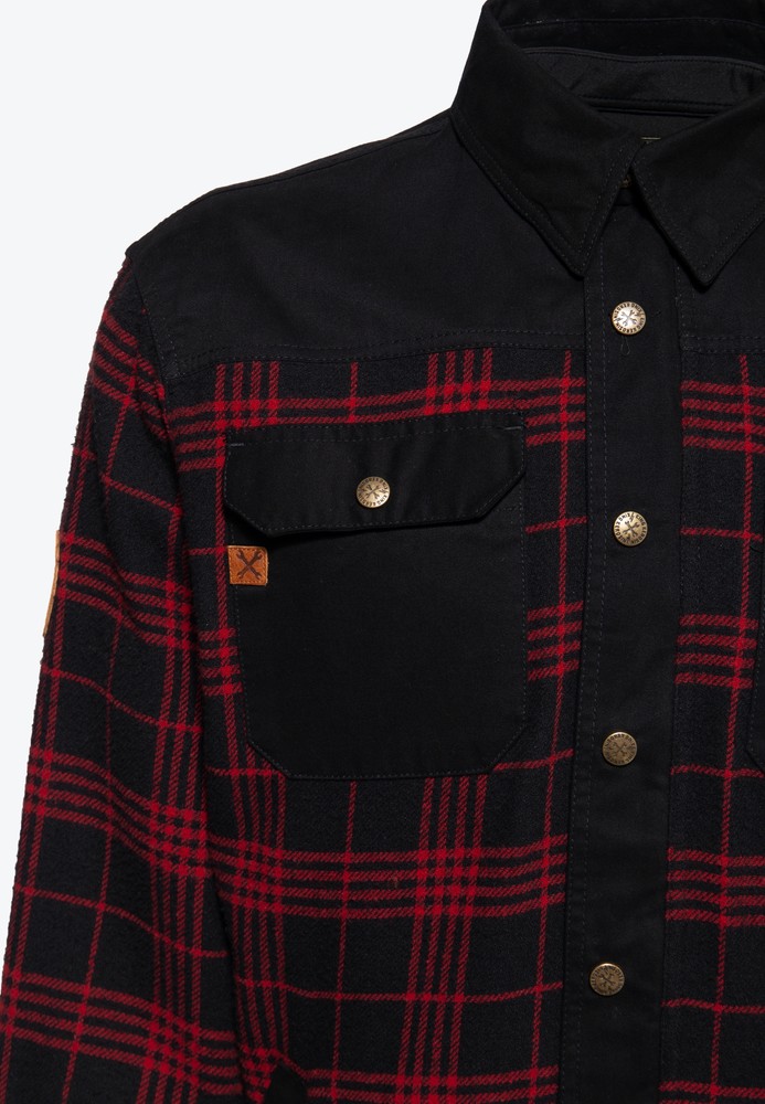 KingKerosinFunktionshemdKKI110006Rot