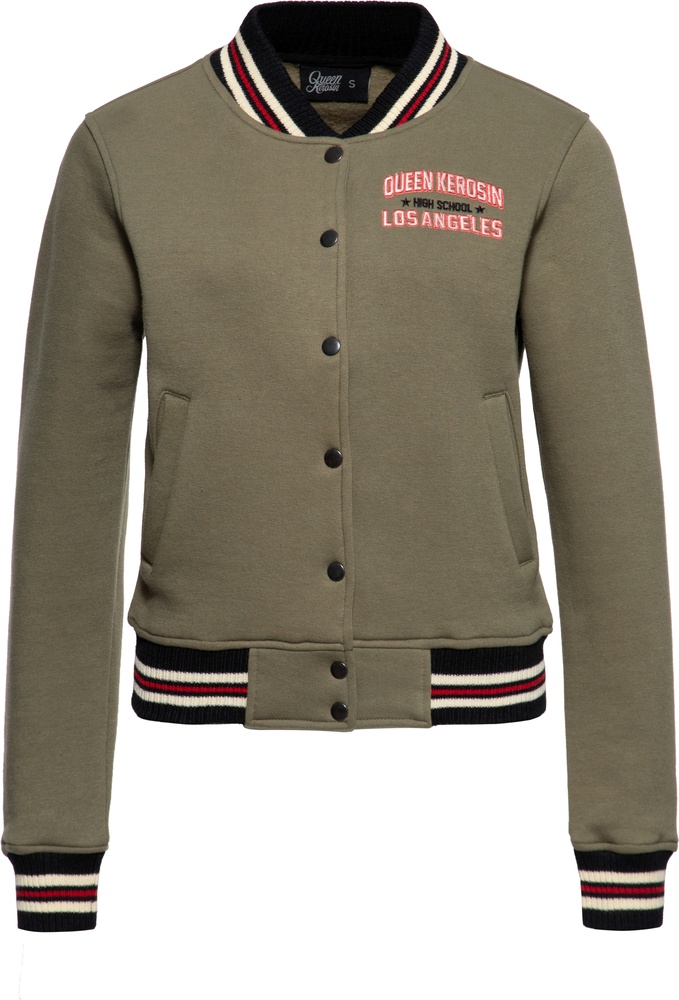 QueenKerosinDamenCollegeSweatJackeQHighSchoolQKU44002