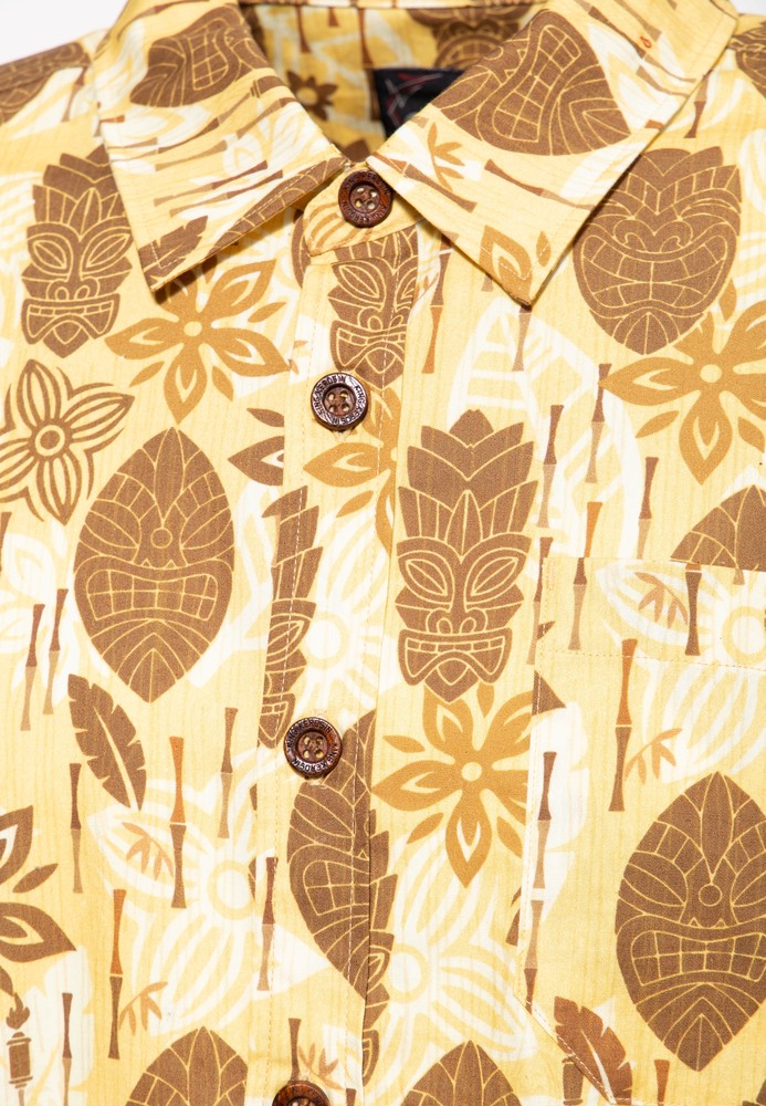 KingKerosinTahitiAlloverPrintedHemdMehrfarbig